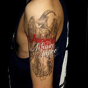 バフォメットのタトゥー