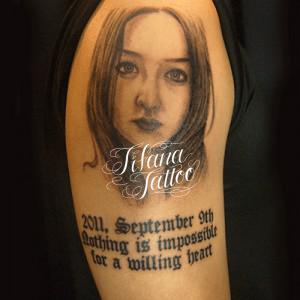 写真のタトゥー