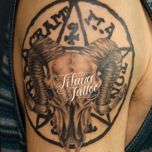 バフォメット・タトゥー