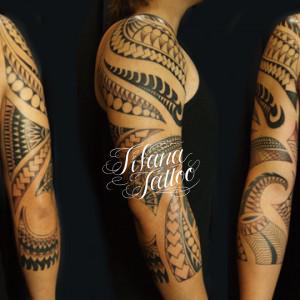 サモアのトライバルタトゥー