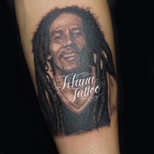ボブ・マーリーのタトゥー