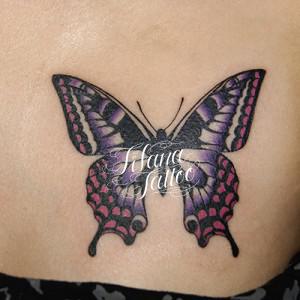 アゲハ蝶のタトゥー