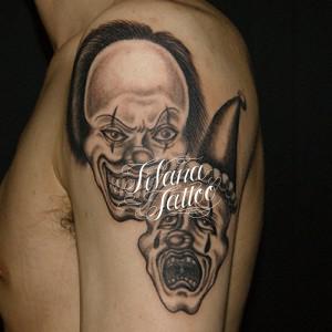 ツーフェイスのタトゥー