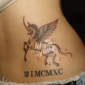 ユニコーン|ペガサスのタトゥー