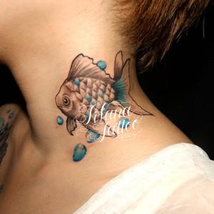 金魚のタトゥー