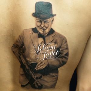 ウィンストン・チャーチルのタトゥー