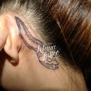 ウツボのタトゥー