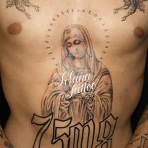 Virgin Mary Tattoo