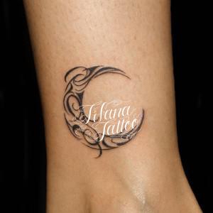 MOON TRIBAL TATTOO