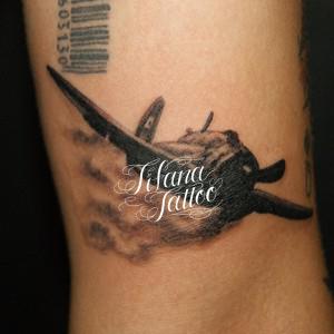 ゼロ戦のタトゥー