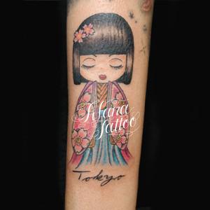 Geisha Girl Tattoo
