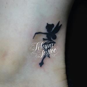 妖精のワンポイントタトゥー