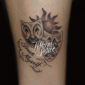 ツーフェイスのタトゥー