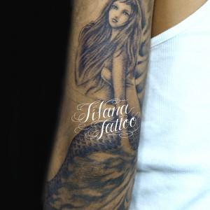 人魚のタトゥー