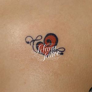 ハートのワンポイントタトゥー