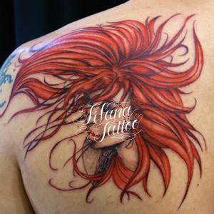 キャラクターのタトゥー