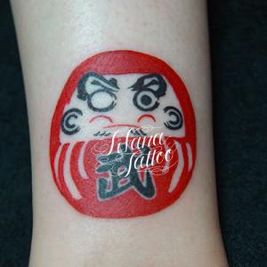 達摩の刺青作品