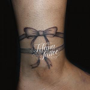 Ribbon Tattoo