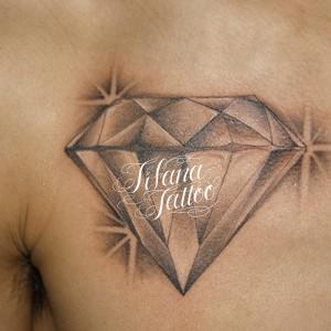 ダイヤのタトゥー