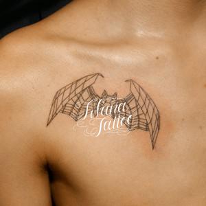 蝙蝠のタトゥー