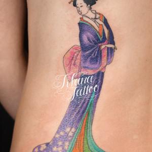 Geisha Girl Tattoo