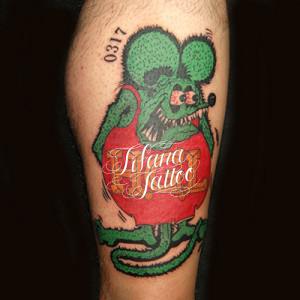 ラットフィンクのタトゥー