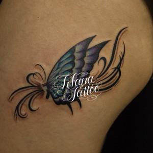 蝶のTATTOO