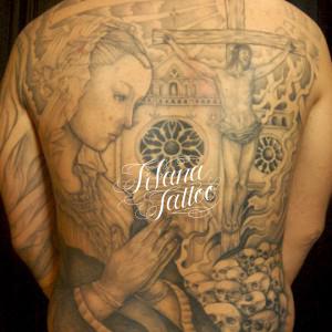 マリア様|キリストのタトゥー