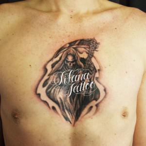 死神の刺青作品