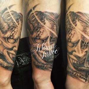 般若の刺青作品