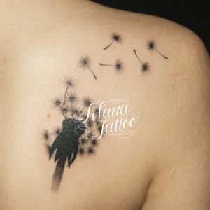 たんぽぽのタトゥー