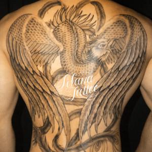 鳳凰のタトゥー