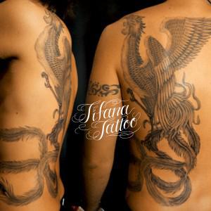鳳凰のタトゥー|刺青作品
