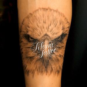 Eagle Face Tattoo