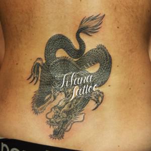 龍の刺青作品画像