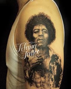 ジミ・ヘンドリックスのタトゥー