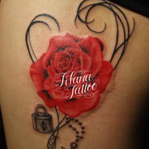 Red Rose Tattoo