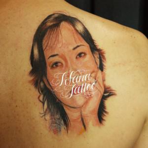 カラー・ポートレイトタトゥー