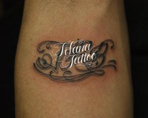 Lettering Tattoo