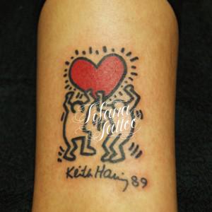Keith Haring Tattoo