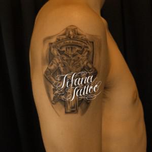 紋章のタトゥー|刺青作品