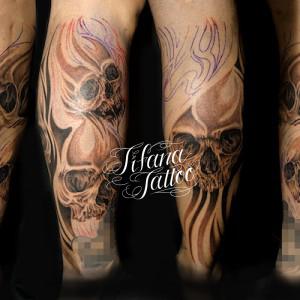 スカルタトゥー|製作中