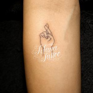 グッドラックのサイン・タトゥー