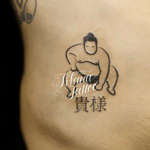 相撲レスラータトゥー