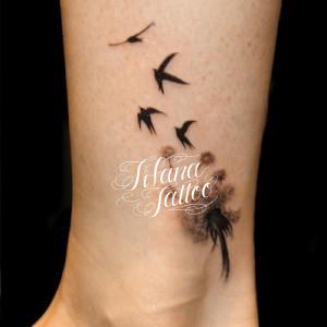 たんぽぽ|燕のタトゥー