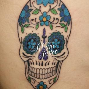 メキシカンスカル・タトゥー