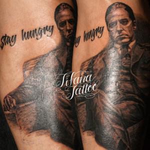 アルパチーノのタトゥー