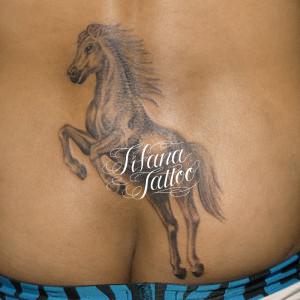 馬のタトゥー