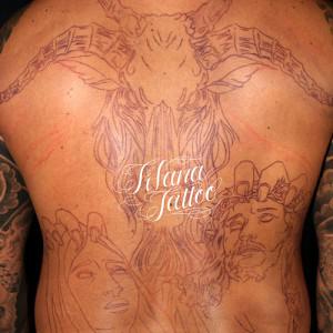 Back Piece Tattoo/製作中