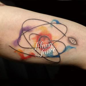 太陽系のタトゥー